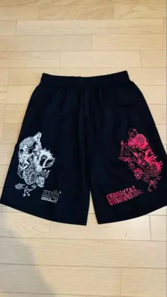 MAXIMUM THE HORMONE ブラックショートパンツ S