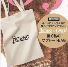 Oggi付録 HERNO✕Oggi 働く私のサブトートBAG