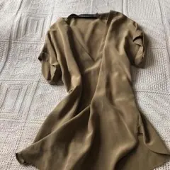 RALPH LAUREN  シルク カットソー