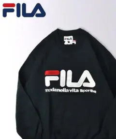 FILA フィラ ビッグ シルエット スウェット トレーナー