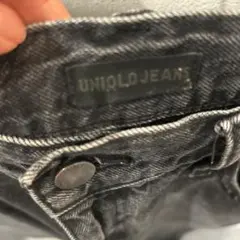 UNIQLO JEANS ブラック デニムパンツ
