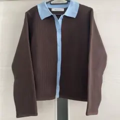 しまむら Blue Strive カーディガン 春 Lサイズ ブラウン