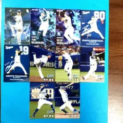2025カルビープロ野球チップス第1弾　中日ドラゴンズ　最多奪三振他10枚