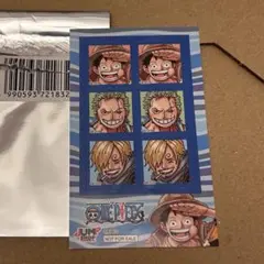 ワンピース ステッカー ジャンプショップ ジャンショ 特典 非売品
