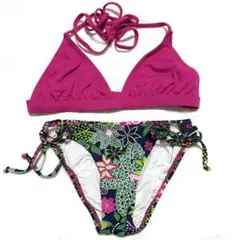 まるちゃんママ様専用！✨美品✨ プアラニ ビキニ セパレート ピンク 花柄 M