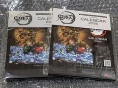 鬼滅の刃　2026年　卓上カレンダー　×2