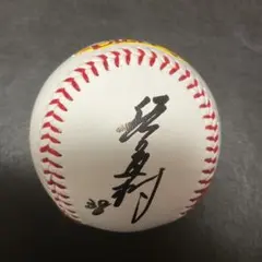 楽天イーグルス　佐藤直樹　直筆サインボール　ロゴボール