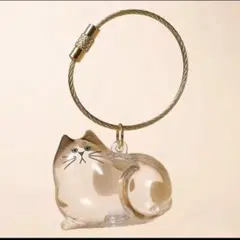 猫のアクリルキーホルダー 三毛猫 値下げセール中 まとめ割可