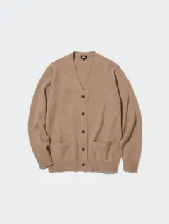 ユニクロ　ラム　Vネック　カーディガン　制服　ギャル　平成　JK