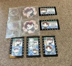 忍たま乱太郎 フリューくじ 土井半助 山田利吉　アクスタ ふんわり桜もちぴこの段