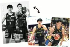 宇都宮ブレックス　BREX 小川敦也選手＆高島紳司選手　トレーディングカード