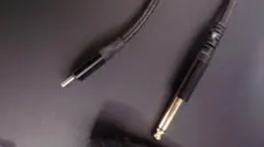 オーディオケーブル 1/4インチ　usb 2m