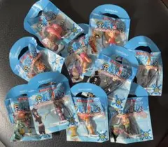 ワンピース　コレクタブルフィギュアミニストラップ　セブン限定　10種　初期