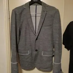 COMME CA COMMUNE グレー ブレザー上着 Small
