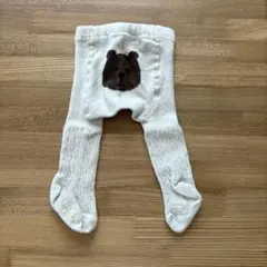 【美品】Baby GAP ベアタイツ ベージュ 0-12m