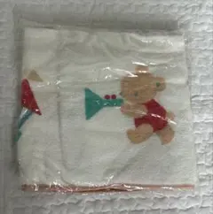 familiar フード付きベビー バスタオル クマデザインの湯上りタオル