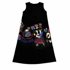 【極美品】Tokuko 1er Vol 総柄 長袖ワンピース 黒緑 9 M 秋 極美品】Tokuko 1er Vol 総柄 長袖ワンピース 黒緑 9 M 秋 - メルカリ