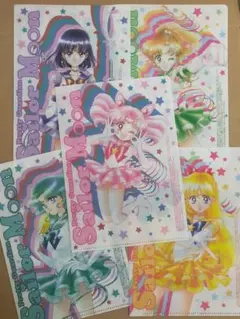 セーラームーン クリアファイル 5枚 ファミリーマート