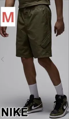 Mサイズ NIKE JORDAN カーゴショートパンツ オリーブのサムネイル