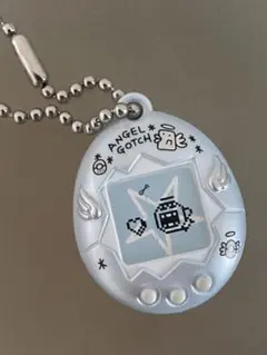 たまごっち　ガチャ　ミニチュアチャームコレクション　てんしっち　パールブルー