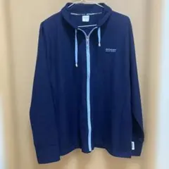 DUNLOP REFINED ネイビー フルジップパーカー LL