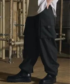 完売品　【act＇m】TRワイドカーゴパンツ