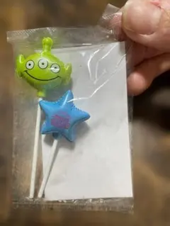 リトル・グリーン・メン／エイリアンの風船型フィギュア