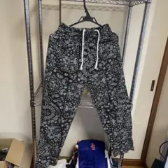 クックマン バンダナ柄 コットン シェフパンツ S