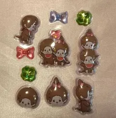 モンチッチ うるちゅる　ドロップシール おすそ分け