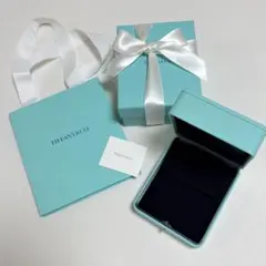 TIFFANY ネックレス リングケース 空箱 巾着 リボン 紙袋 ティファニー