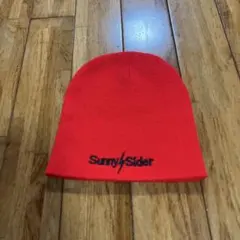 SunnyCSider 赤 ニット帽