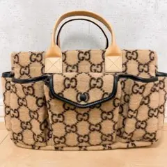 GUCCI 628159 ハンドバッグ GG ウール チルドレンズ トートバッグ