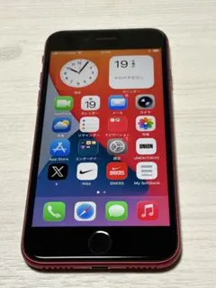 iPhone SE (第2世代) RED　64GB　バッテリー77％