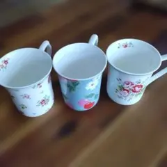 Cath Kidston 花柄マグカップ 3個セット