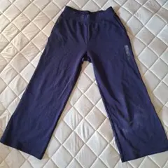 お値下げ中新品UNIQLO lウォームフリースストレートパンツパンツ Lサイズ