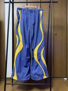 ERL UFO TRACKPANTS ナイロンパンツ ネイビー　L