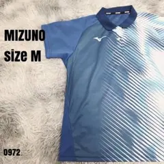 MIZUNO ミズノ スポーツ シャツ バドミントン ポロシャツ M 0972