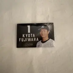 千葉ロッテマリーンズ 藤原選手 缶バッジ