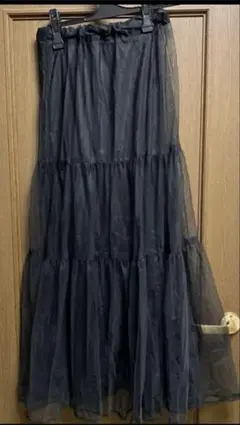 クラシカルエルフ　チュールティアードロングスカート