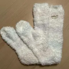 ジェラートピケ ルームソックス ロング ふわふわ