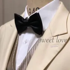 蝶ネクタイ/メンズ・レディース/フォーマル/ブラック M