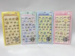 3Dシール　ボンボンドロップ風硬めシール　4枚セット