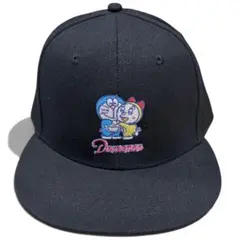 NEW ERA ドラえもん 9FIFTY 刺繍 キャップ スナップバック 黒 - メルカリ