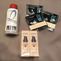 L'Oréal & Revlon & Maybelline サンプル６点セット
