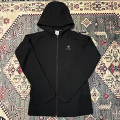 le coq sportif ルコック パーカー 黒 ジップアップ
