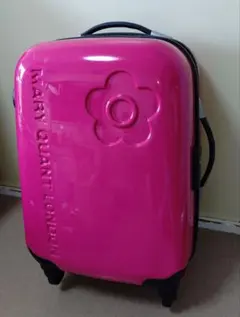 希少 ピンクマリークワント キャリーケース 機内持ち込み 4輪 TSAロック