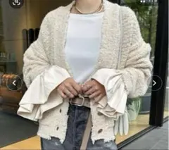 DouDou バルーンカフリブトップス　サイズ2