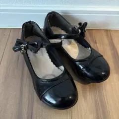 CIRCLE ブラック フォーマルシューズ 17.0cm ピアノ 発表会
