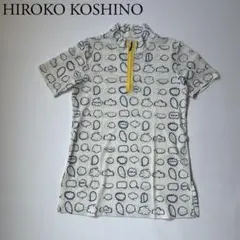 美品　HIROKO KOSHINO ヒロココシノ　トップス　メッシュ　カットソーのサムネイル