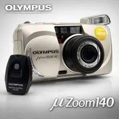 美品OLYMPUS μ[mju:] ZOOM 140 コンパクトフィルムカメラ Olympus MJU Infinity Stylus Zoom 140 Panorama 35mm Point & Shoot